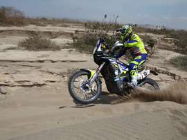 El motociclista español Lorenzo Santolino. EFE/Archivo