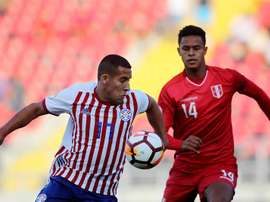 Paraguay dominó durante gran parte del encuentro. EFE