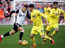 El Villarreal se crece últimamente en Mestalla. EFE