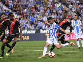 Michael Santos habló de la impotencia del Leganés. EFE