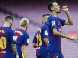 Busquets préfère jouer pour le titre. EFE