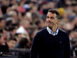 La défaite lors du derby face à Valence aura coûté très cher à Luis García. EFE