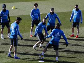 Le groupe du Real Madrid pour affronter Gérone en Coupe du Roi. EFE
