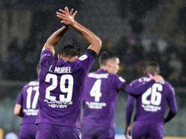 Luis Muriel is enjoying his time at Fiorentina. EFE