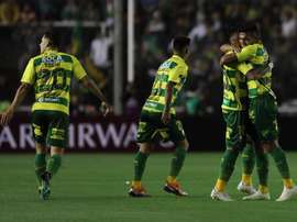 Defensa logró igualar a Racing. EFE