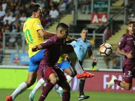 Hurtado se bastó para vencer a Brasil. EFE