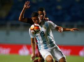 Gaich firmó un 'hat trick'. EFE