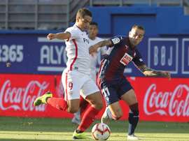 El Sevilla vuelve al cobijo del Sánchez Pizjuán. EFE