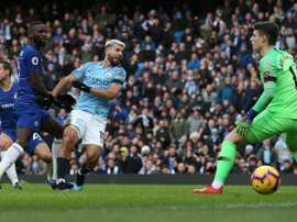 Agüero, leyenda del City y la Premier League. EFE/EPA
