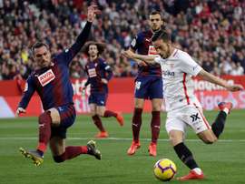 Pepe Castro attend la décision de Sarabia. EFE