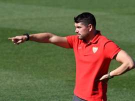 El Sevilla sigue confiando en su entrenador. EFE