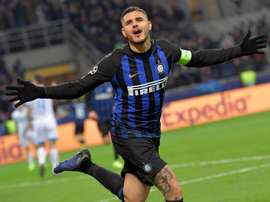 Icardi's departure from Inter Milan appears imminent. EFE