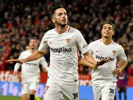 Pablo Sarabia could be heading to Milan. EFE/Archivo