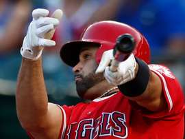 Albert Pujols de los Angelinos de Los Ángeles. EFE/Archivo