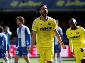 Iborra destaca lo cerca que está el Villarreal de la salvación. EFE/Archivo