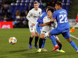 Le plan de Valence pour Kang-in Lee. EFE