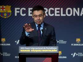 Bartomeu ribadisce la piena fiducia in Valverde. EFE/Archivo