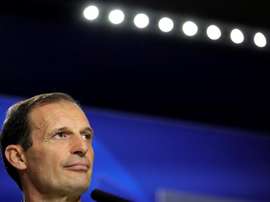 Allegri spoke to the press ahead of Dderby with Torino. EFE