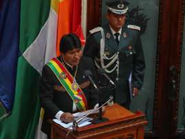 Evo Morales anunció las intenciones de Bolivia. EFE/Archivo