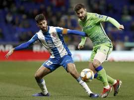 Dídac anima al Espanyol a no conformarse. EFE
