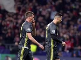 Juventus con un piede fuori dalla Champions.EFE