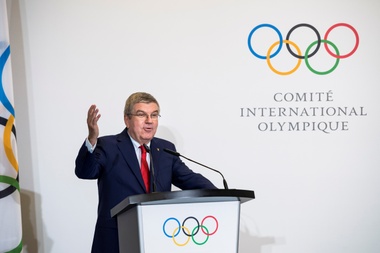 El presidente del Comité Olímpico Internacional, el alemán Thomas Bach. EFE/Archivo
