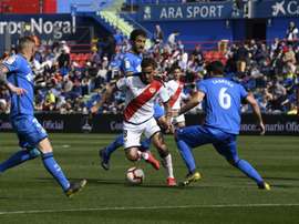 El Rayo no pudo superar al Getafe. EFE