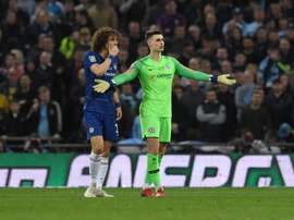 David Luiz was upset with Burnley's style of play. EFE