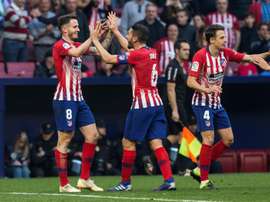 Koke, Saúl e Thomas são peças importantes do projeto do Atlético. EFE
