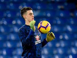 Kepa ficou novamente sem jogar. EFE