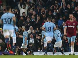Aguero a marqué. EFE