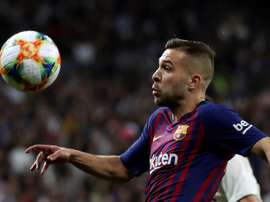 Jordi Alba analysed Barca ahead of the final. EFE