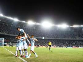 Cvitanich logró el empate en los minutos finales. EFE/Archivo