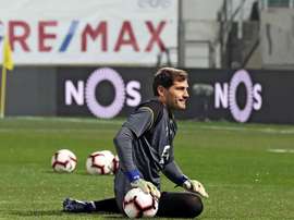 Casillas le envió un mensaje en Twitter. EFE