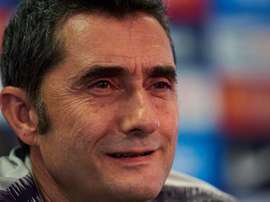 Ernesto Valverde a parlé des débuts de Todibo avec le Barça. EFE/Archive