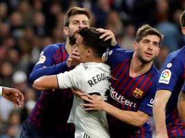 Reguilon a avoué avoir insulté Suarez. EFE
