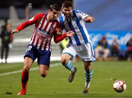 Morata prévient le Barça que l'Atlético se battra. EFE