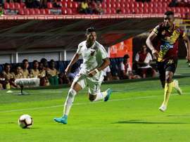 El olfato de un defensa derrota al campeón de la Sudamericana. EFE