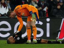 O PSG estará disposto a oferecer 21 milhões por ano a De Gea. EFE