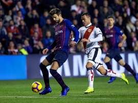Pique claimed Barca's equaliser. EFE