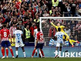 Leganés e Atlético de Madrid: onzes iniciais confirmados. EFE