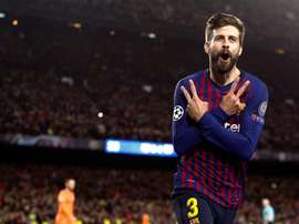 Gerard Pique will play in a Catalonian shirt next Monday. EFE