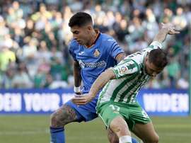 Los uruguayos del Getafe sueñan con la Selección. EFE/Archivo
