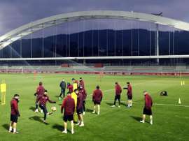 Susaeta y Balenziaga son duda para el Athletic-Atleti. EFE/Archivo
