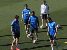 Les compos probables du Real Madrid. EFE