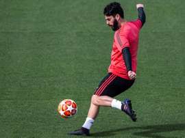 Isco was back in training for Real Madrid. EFE/Archivo