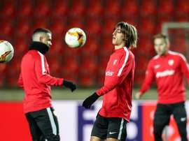 Bryan Gil a signé ce jeudi avec Leganés. EFE
