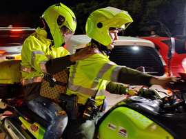 Camilo Vargas tuvo que usar a la Policía para llegar a tiempo a su vuelo. EFE