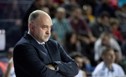 El entrenador del Real Madrid, el español Pablo Laso, durante un partido. EFE/Archivo
