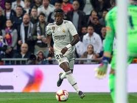 Zidane yet to witness Vinicius' talent. EFE